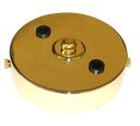 2-Outlet Ceiling Rose 100mm