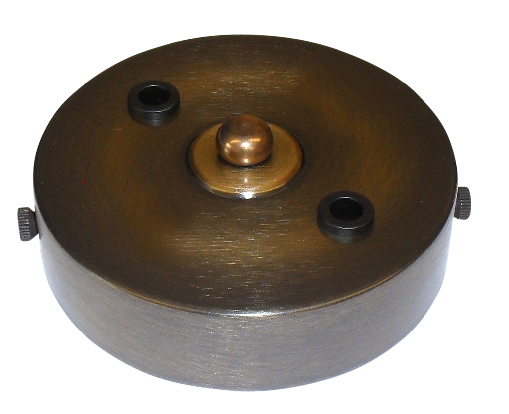 2-Outlet Ceiling Rose 100mm
