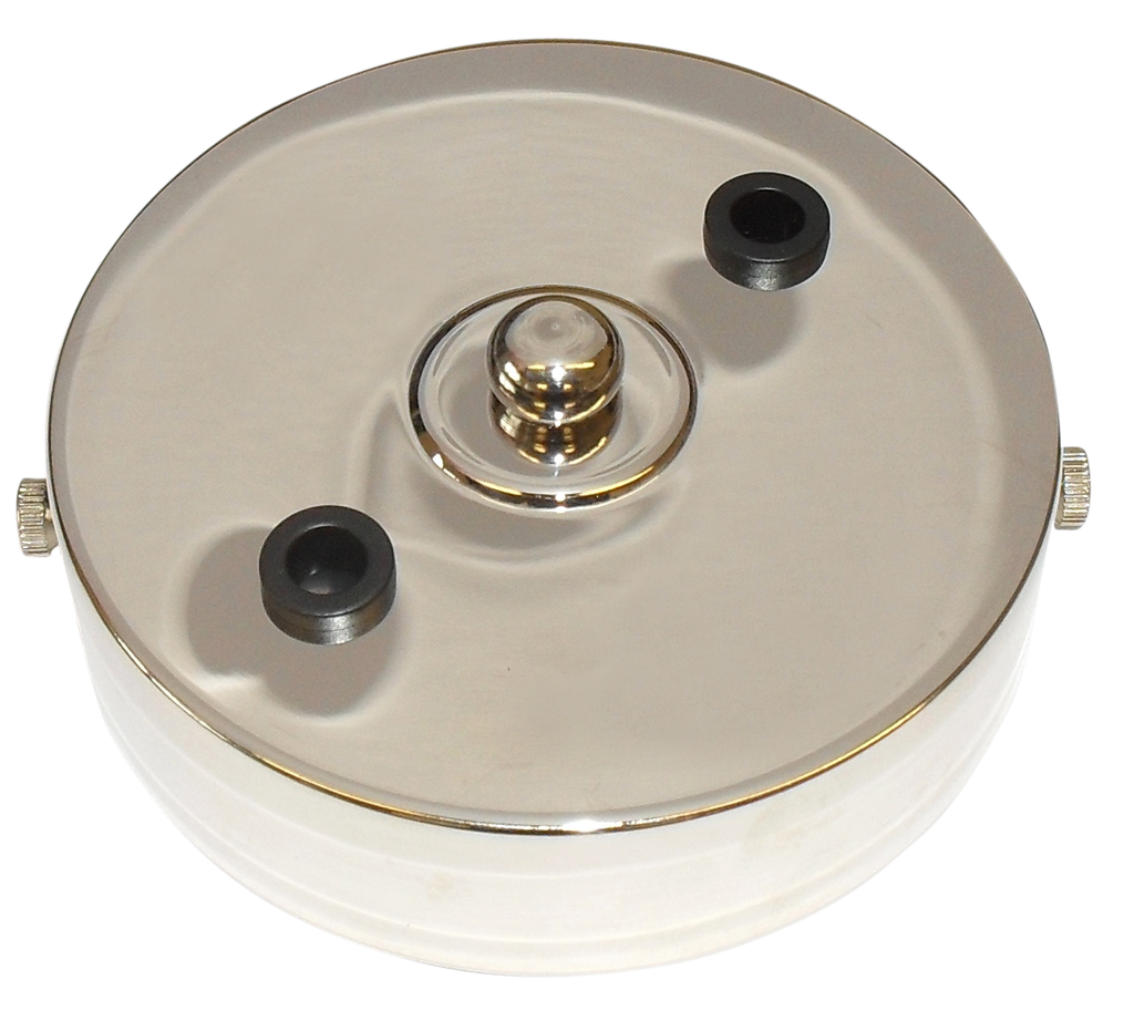 2-Outlet Ceiling Rose 100mm