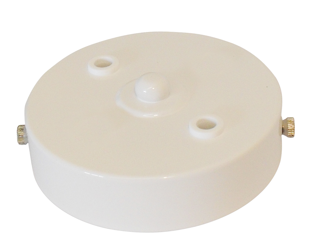 2-Outlet Ceiling Rose 100mm