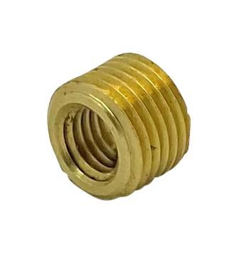 [06380] Reducer 10mm - ¼" Brass
