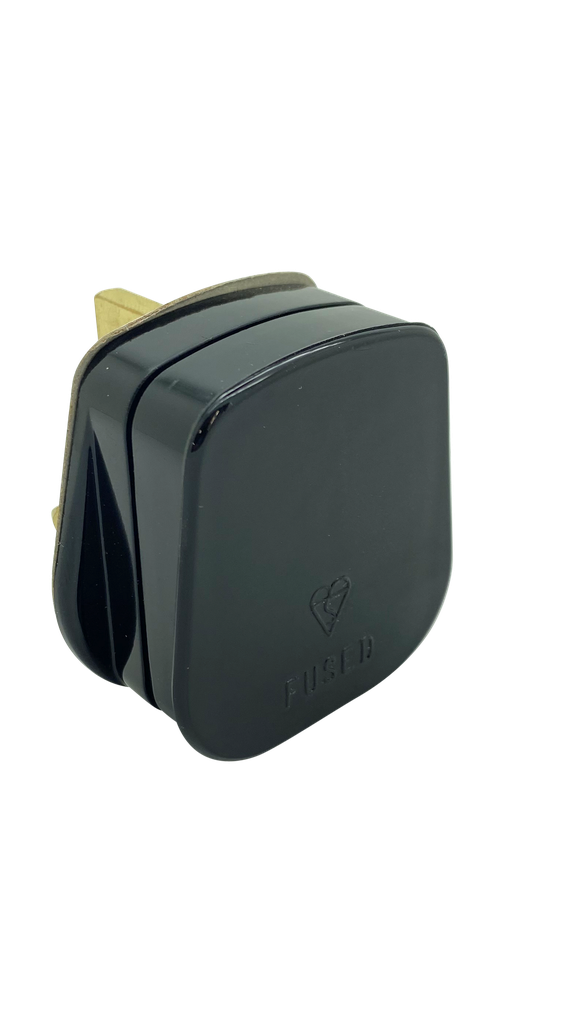 13A Plug Fused 3A Premium Quality Gloss Finish with Easy Cordgrip