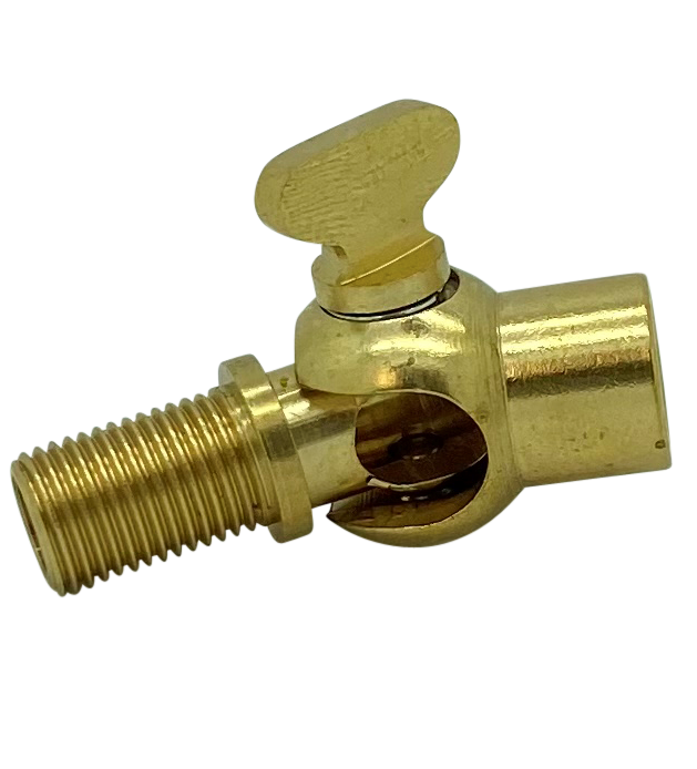 [06390] Open Top Gas Tap Joint (Brass)