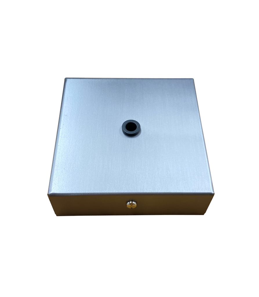 1-Outlet Square 100mm Ceiling Rose