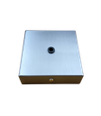 1-Outlet Square 100mm Ceiling Rose