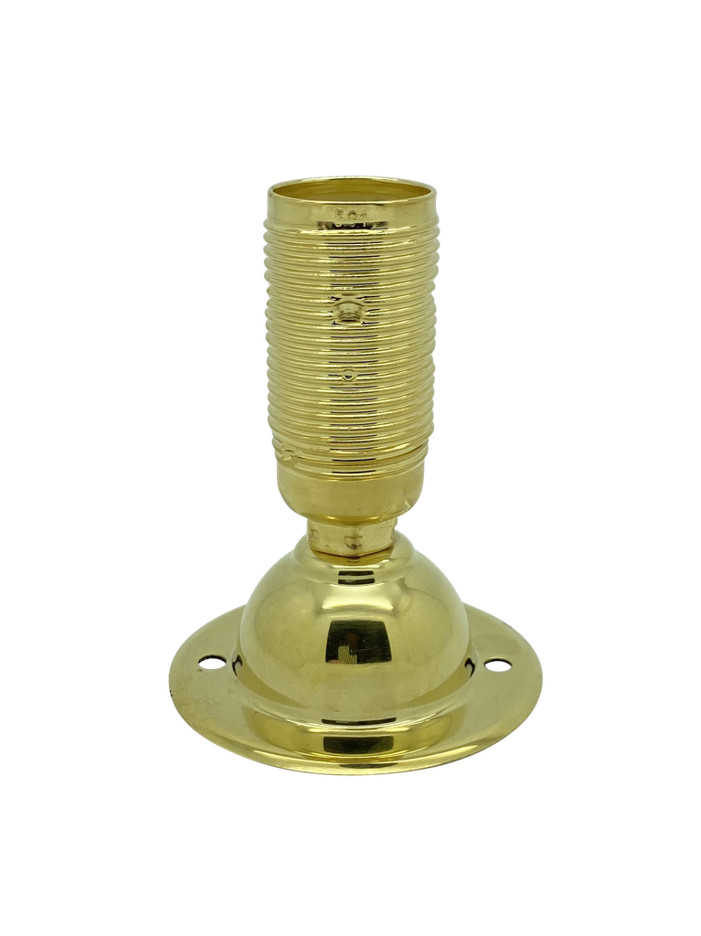 [06438] Plated SES Batten Lampholder (Brass Plated)