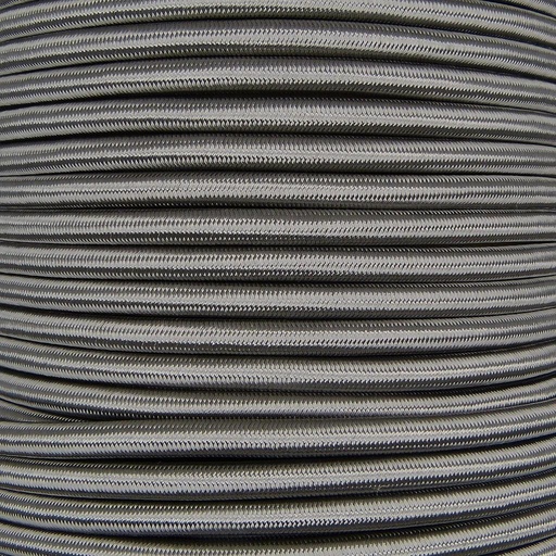 smartect Cable para lámparas de tela en color Negro - Cable textil