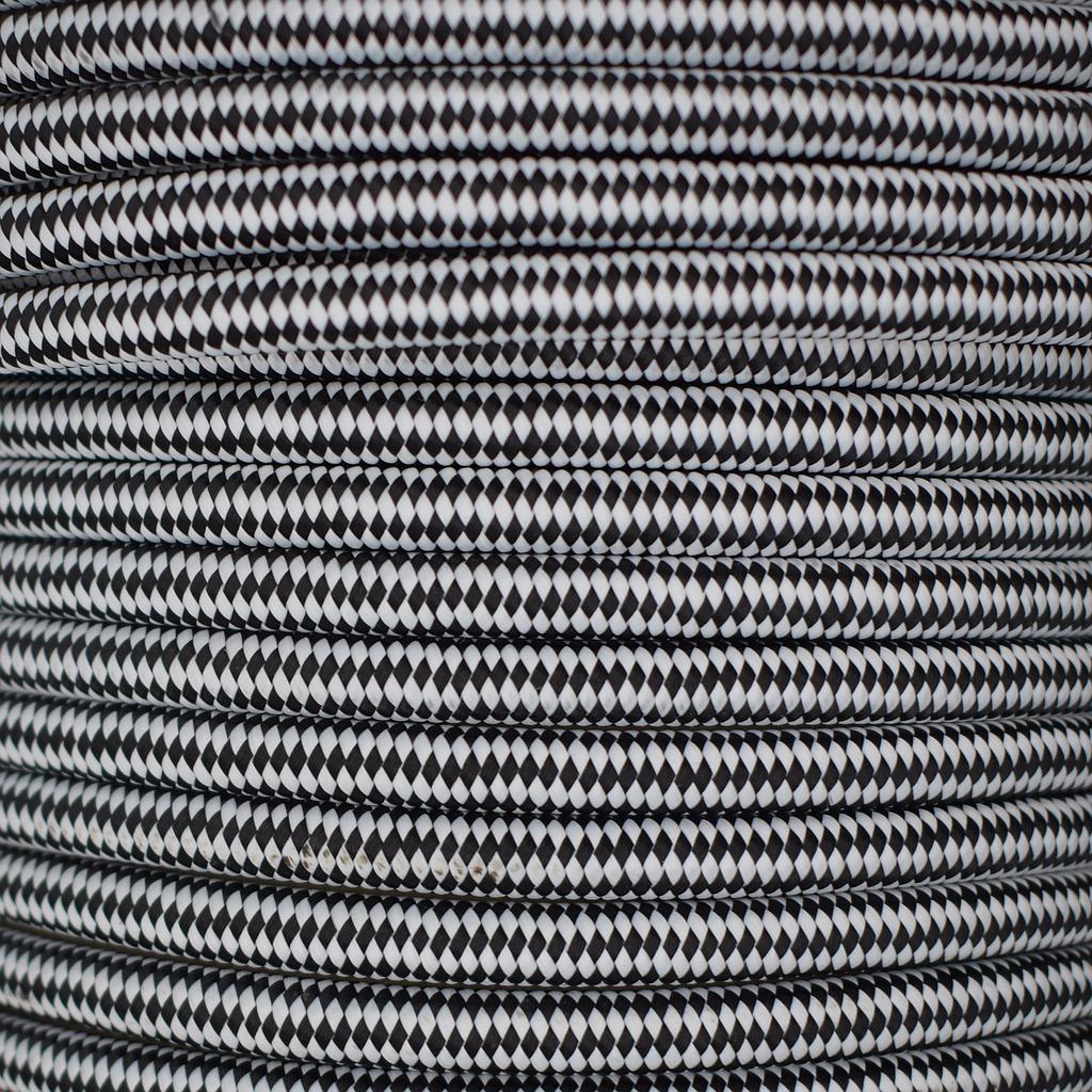 3 Core 0.75mm Round Braided Flex