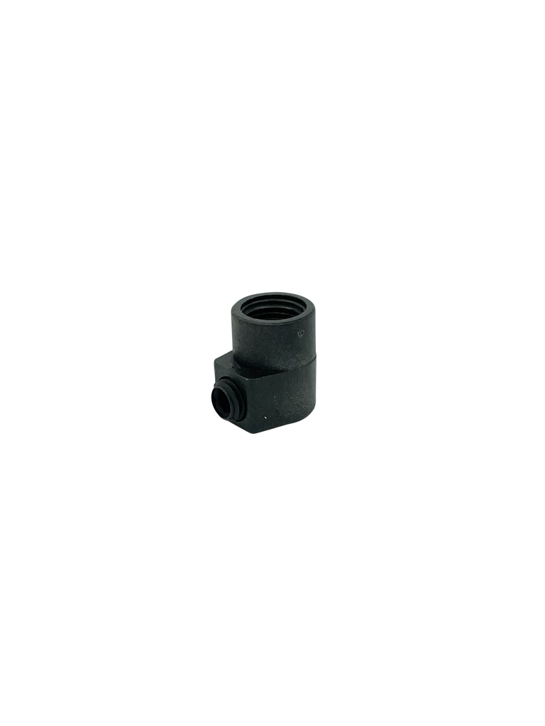 [06804] Cordgrip Adaptor with Side Screw and Female 10mm Thread (Black)