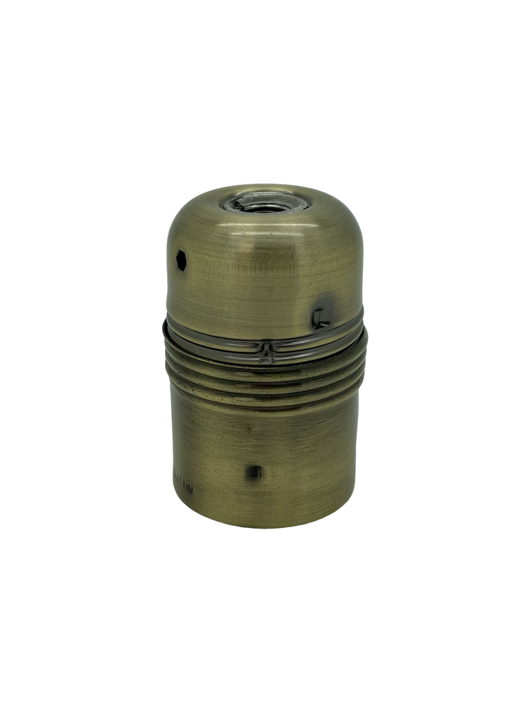 Plated ES 10mm Lampholder [Smooth Skirt]