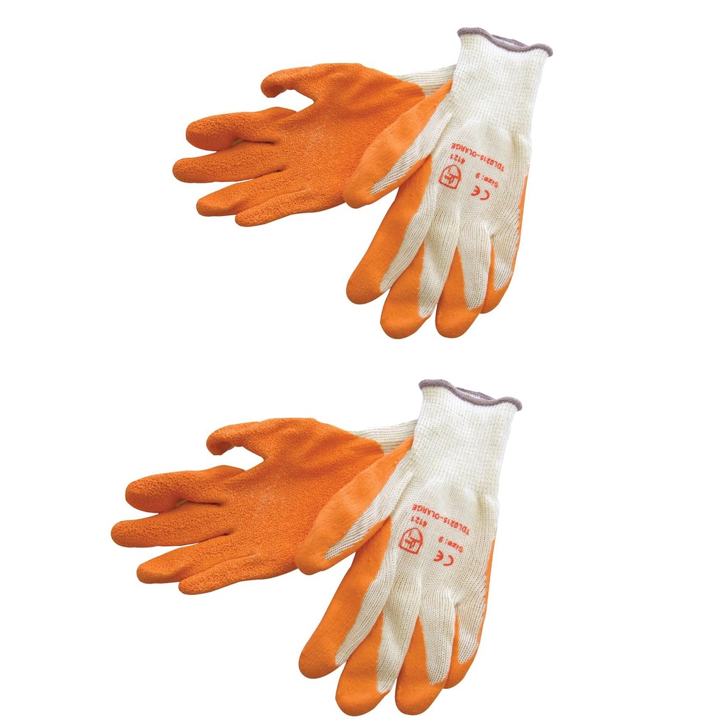 Latex Palm Coated Gloves Extra Large (Pair)