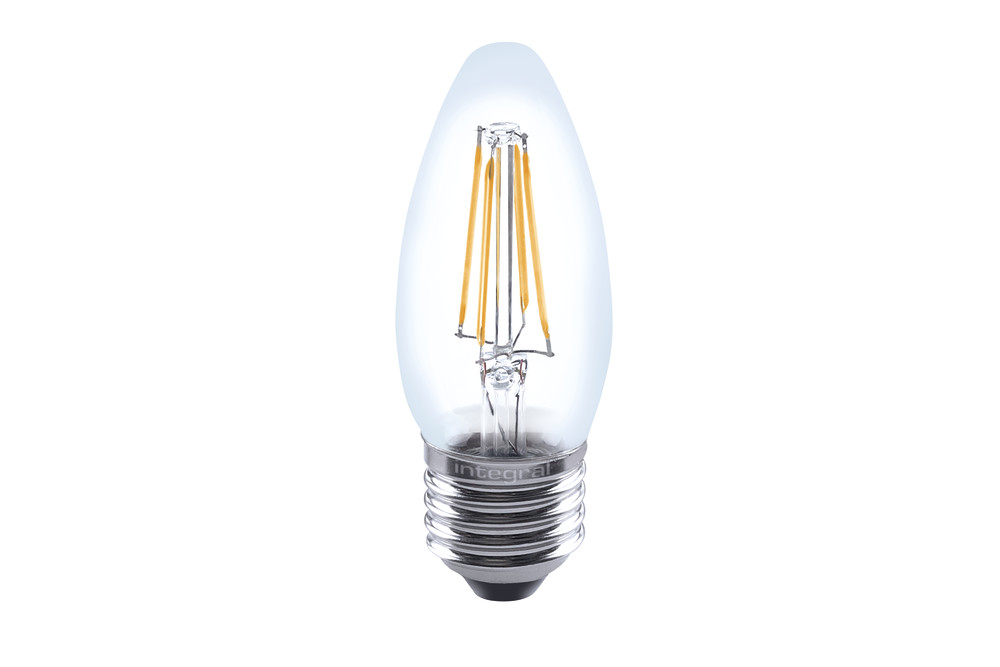 [15383] Candle ES / E27 Clear (4W)