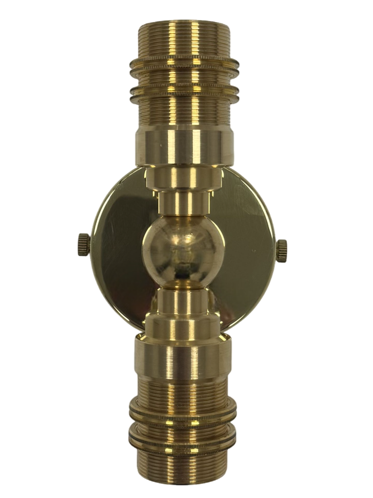 [06556] Victor Up/Down Wall Light (SES/E14) (Brass)