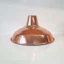 Pre-loved Copper Lampshade 300mm Diameter with imperfections