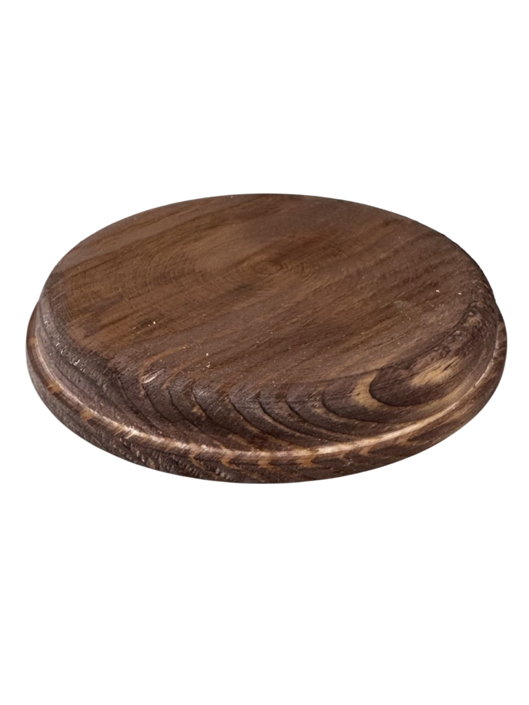 Circular Wooden Pattress 105mm