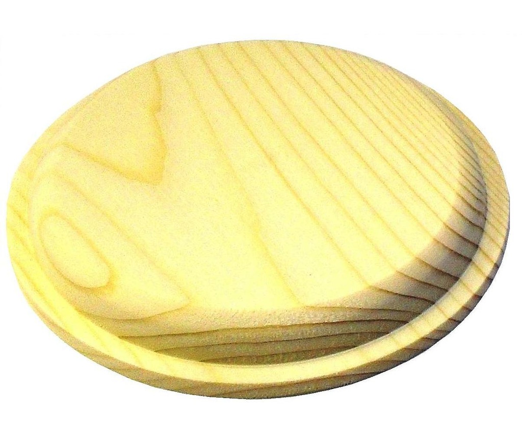 Circular Wooden Pattress 95mm