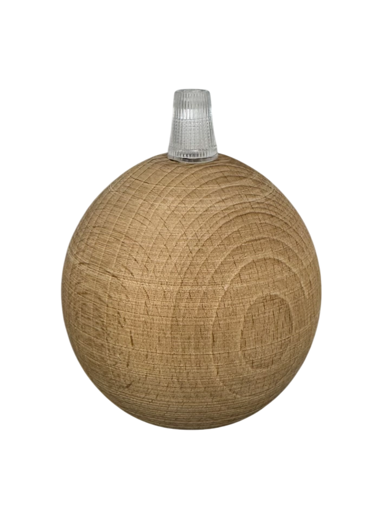 Wooden Sphere Lampholder ES Cordgrip Lampholder - Natural