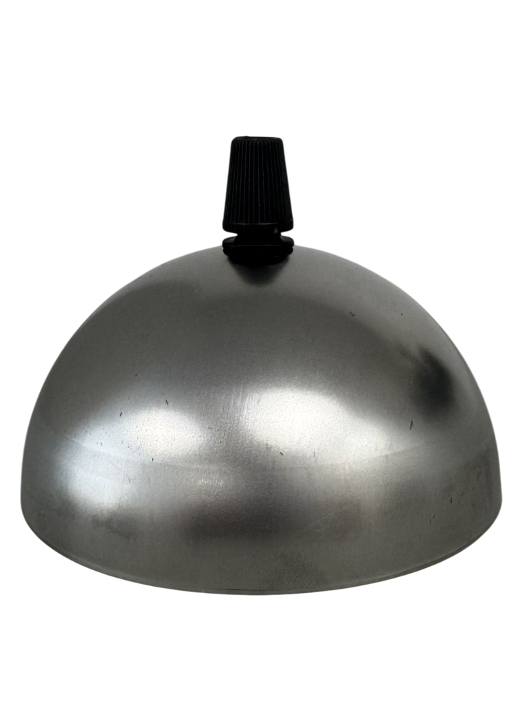 [06923] Dome Ceiling Rose 100mm (Raw Unfinished Steel)