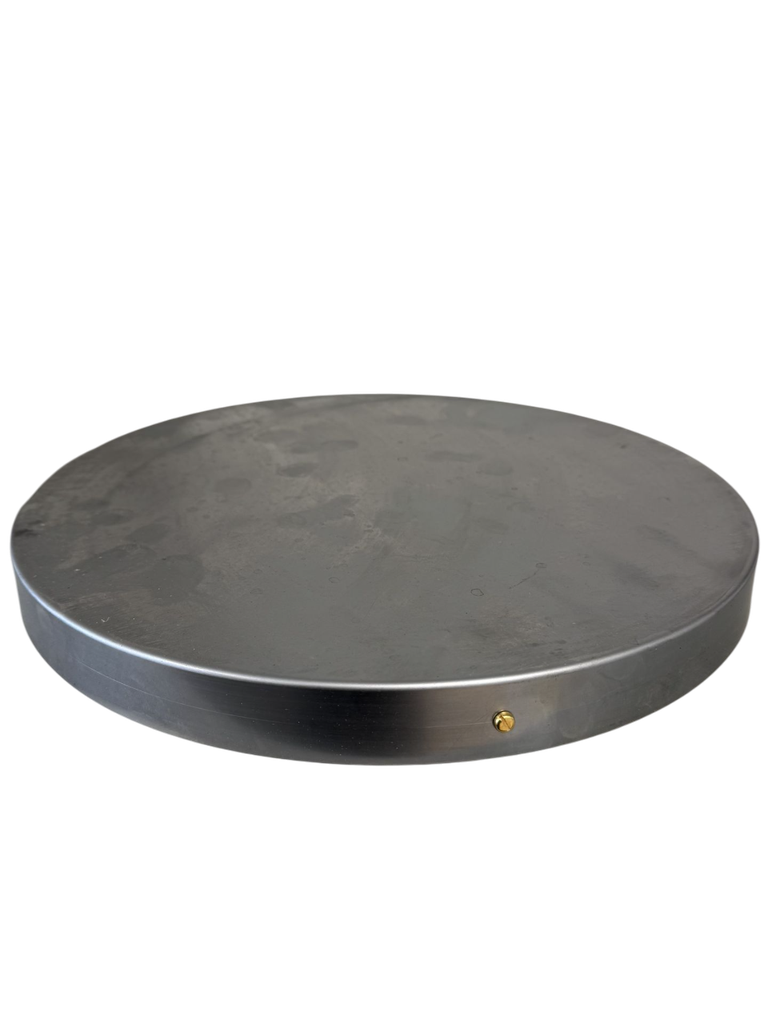 [06689] 350mm Circular Giant Ceiling Rose (Raw Unfinished Steel)