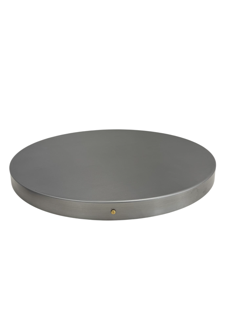 [06690] 450mm Circular Giant Ceiling Rose (Raw Unfinished Steel)