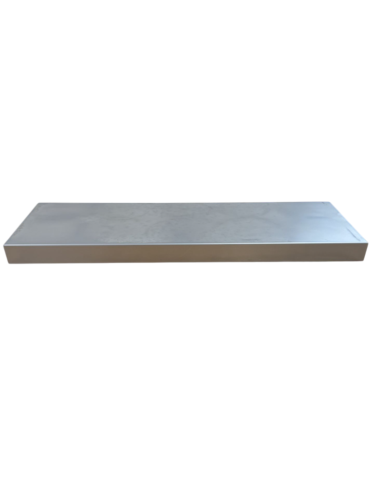 [06695] 500mm x 150mm Rectangular Giant Ceiling Rose (Raw Unfinished Steel)