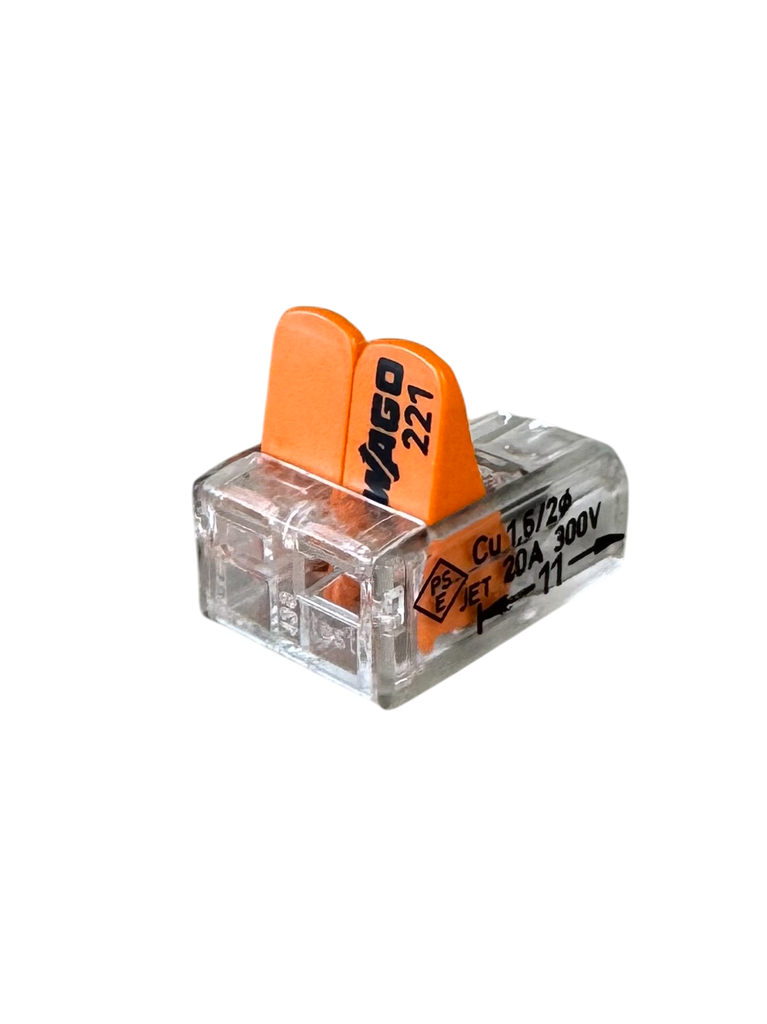 [02076] Wago 221 32A Quick Connector (2 Terminal)