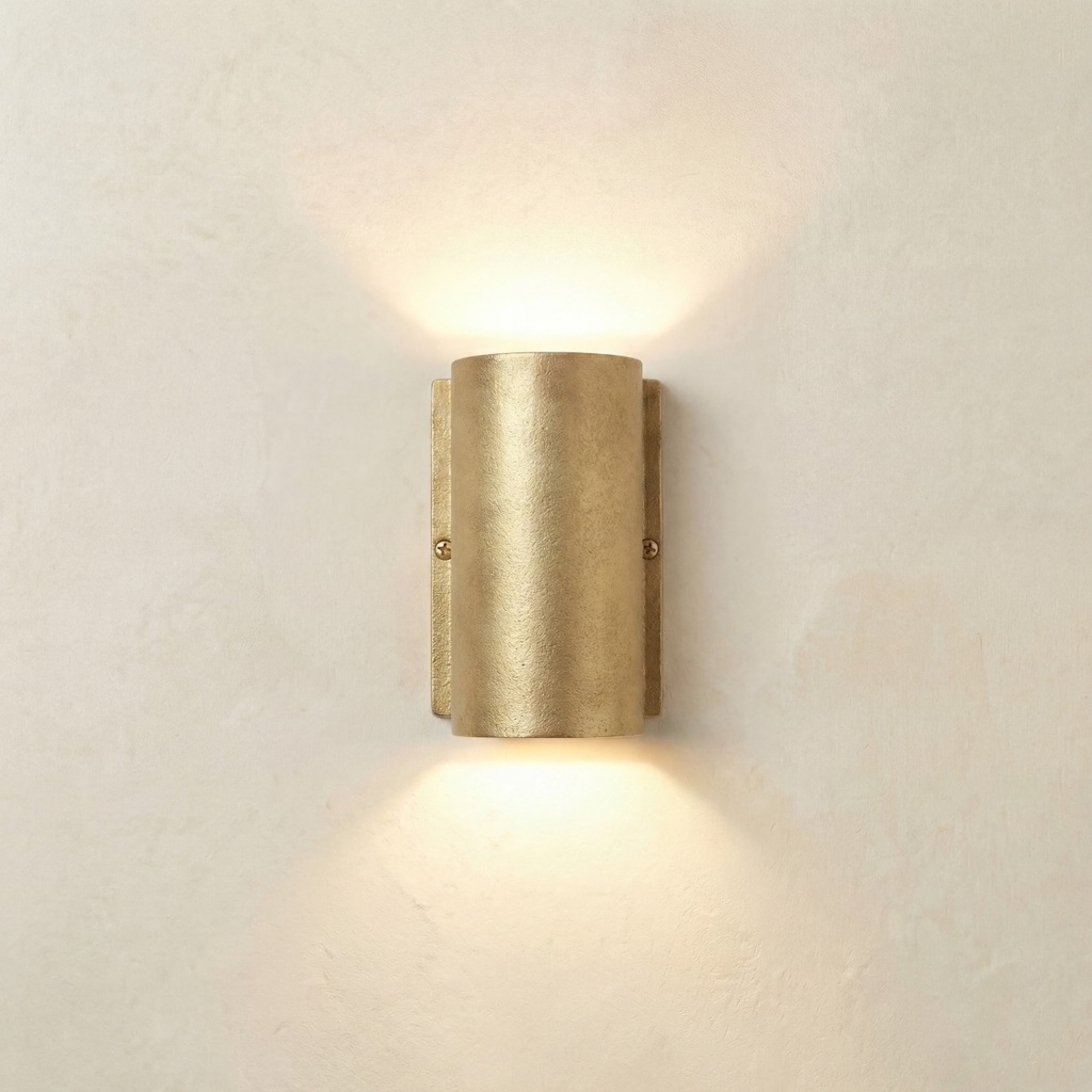 [09785] Pharos Compact Up and Down Wall Light (Raw Brass)