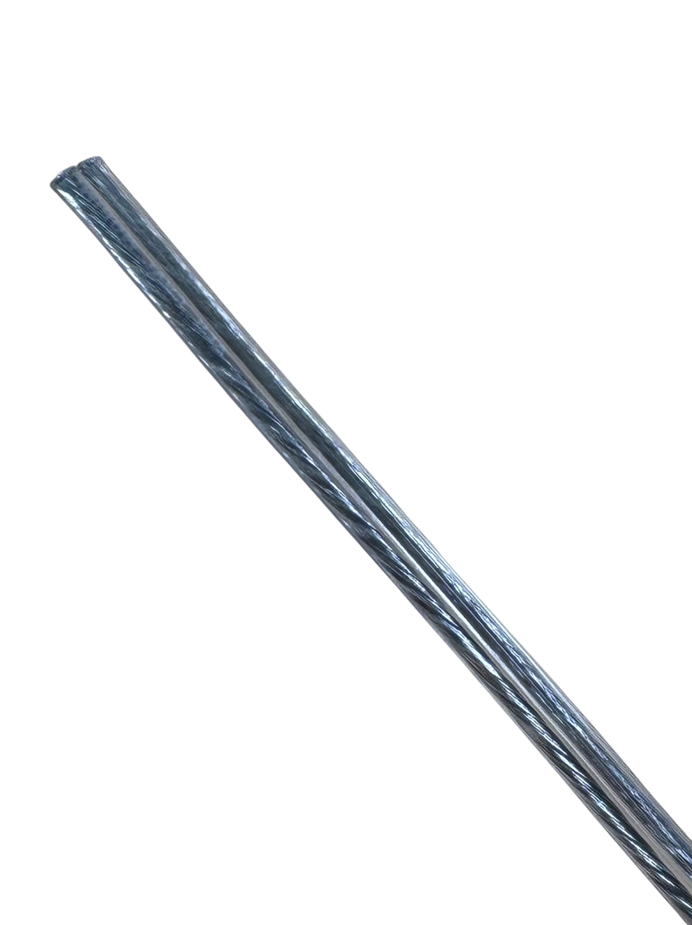[01119] 2 Core American UL Rated Flex [SPT1] Transparent
