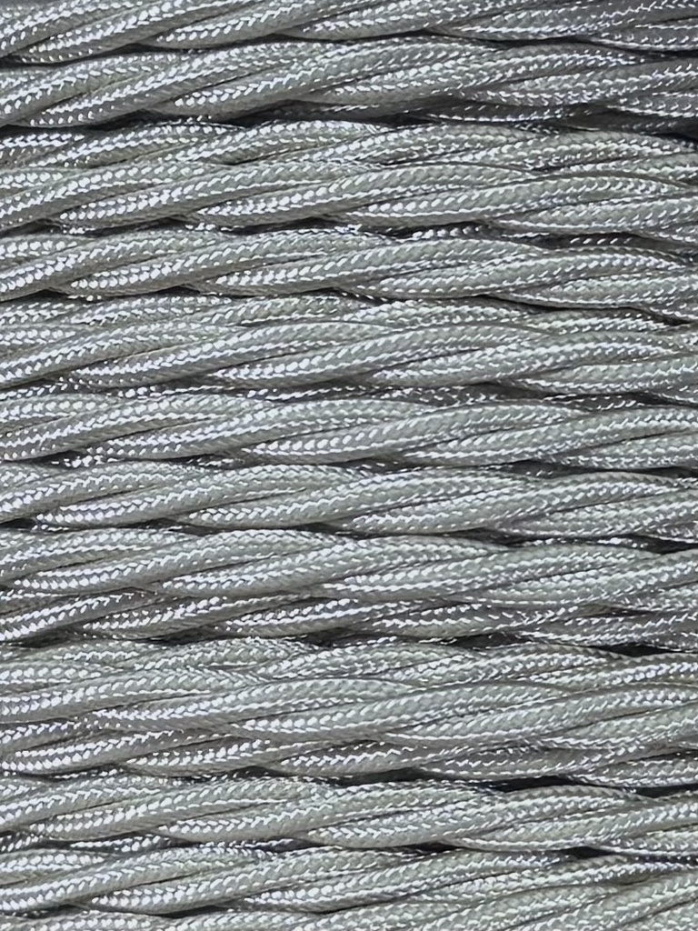 Twisted Braided Cable 3 Core 0.5mm Beige
