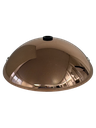 Shallow Dome Copper Ceiling Rose (Clearance)