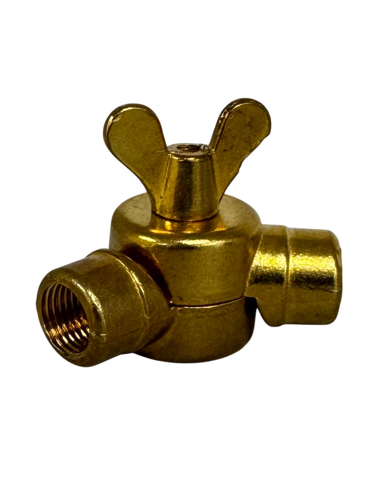 [12012] Brass Gas Tap 10mm