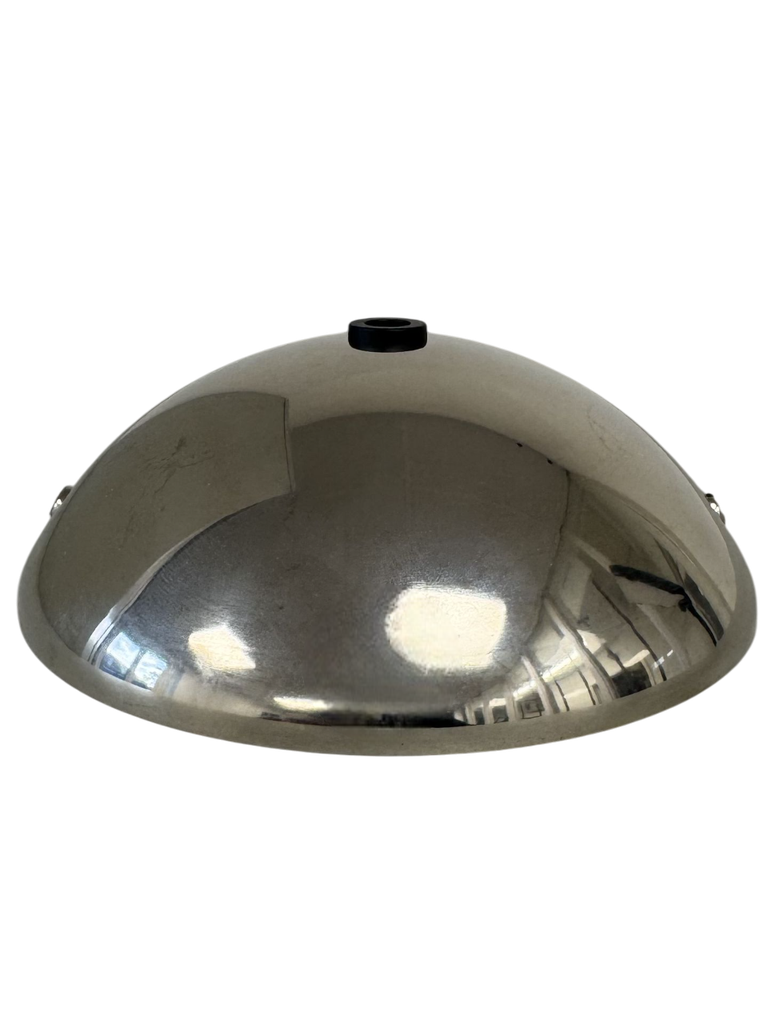 [40007] Shallow Dome Nickel Ceiling Rose (Clearance)