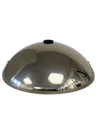 Shallow Dome Nickel Ceiling Rose 120mm