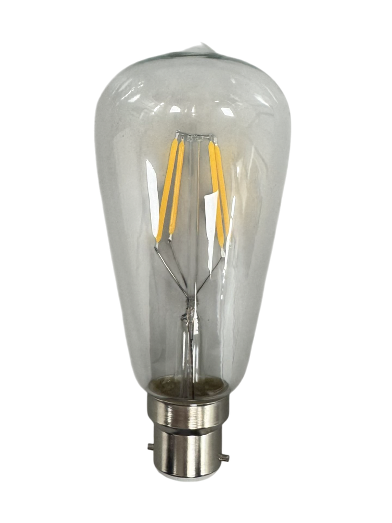 ST64 BC 4W Dimmable - Clear