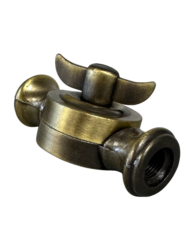 [40066] Steel (Antique Brass Coloured) Thumb Turn Joint - 10mm Entry