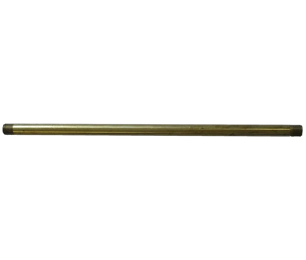 [05822] 10mm End Threaded Tube - 250mm (Brass)