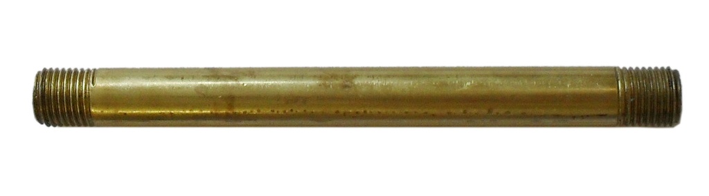 [05820] 10mm End Threaded Tube - 100mm (Brass)
