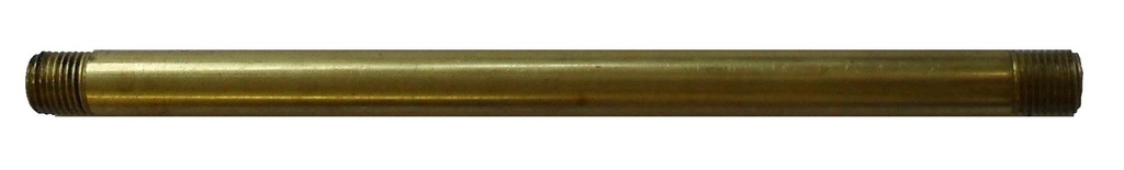 [05821] 10mm End Threaded Tube - 150mm (Brass)