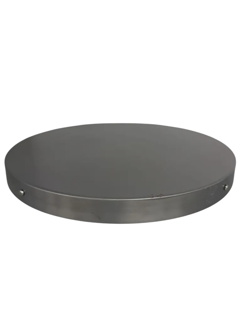 350mm Ceiling Rose, Steel, Slightly Rusted, comes with bracket, sidescrews