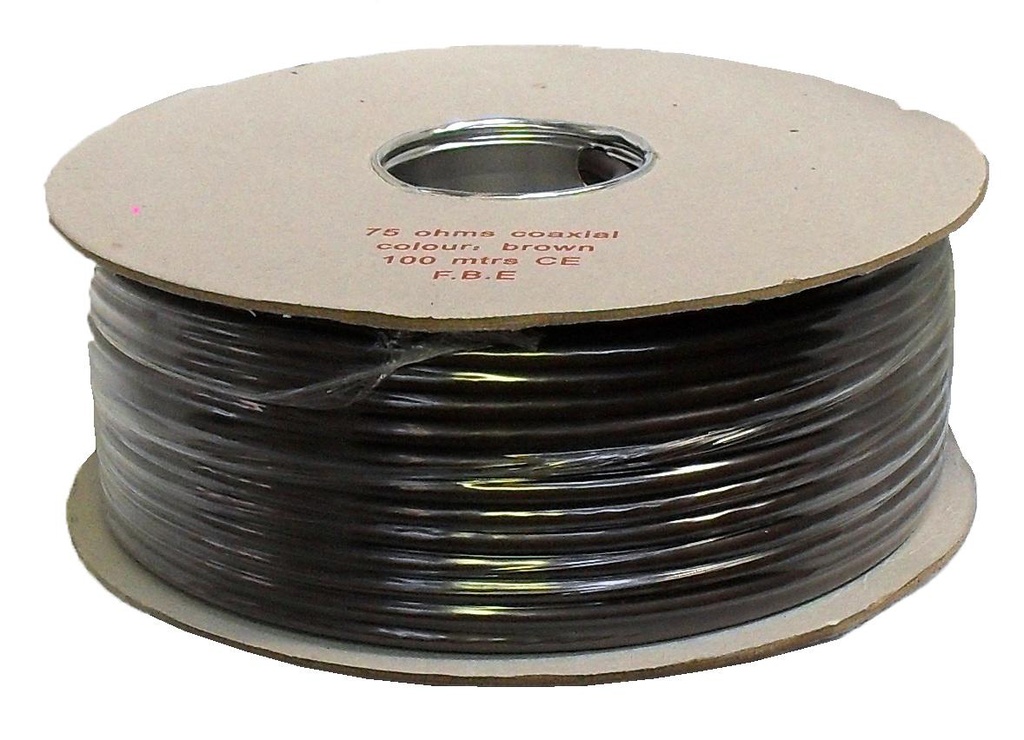 Brown Coaxial UHF Cable 