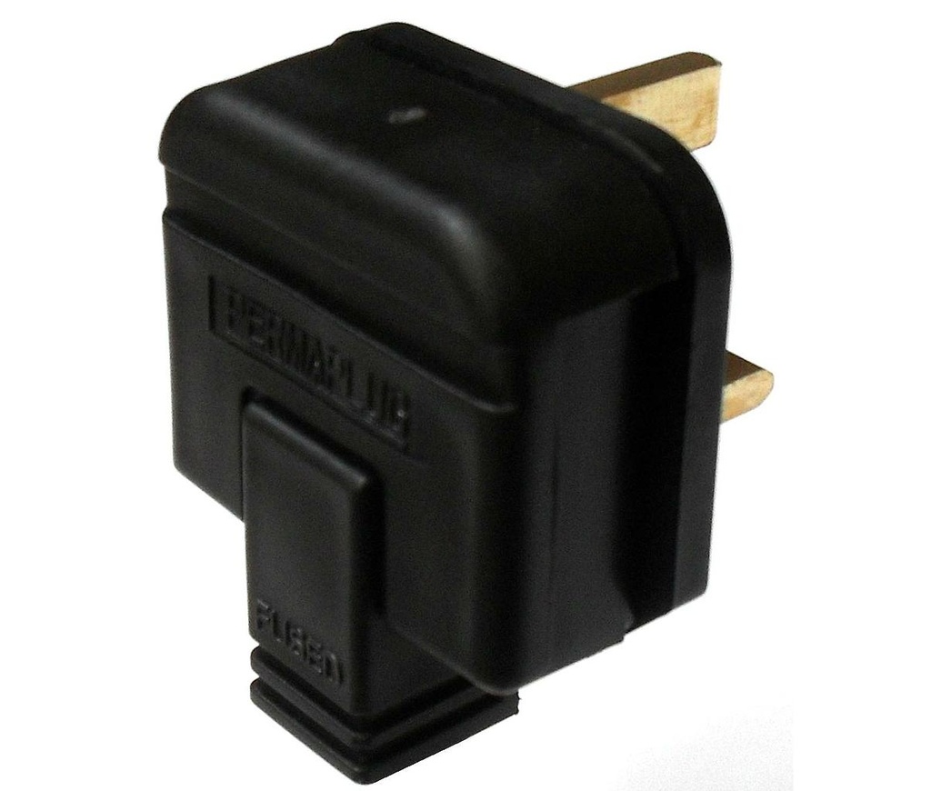 [05538] 13A Fused Plug – Extra Heavy‑Duty Resilient Body