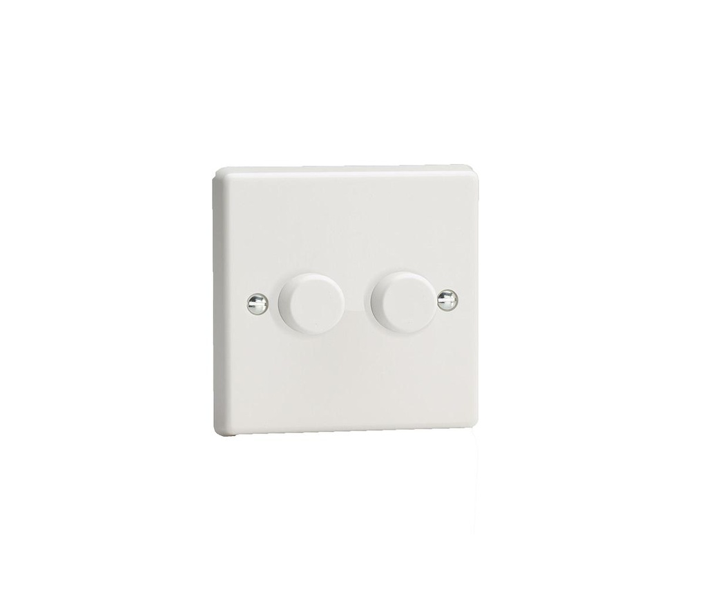 [03007] Varilight 400W/Side 2 Gang Dimmer HQ83W
