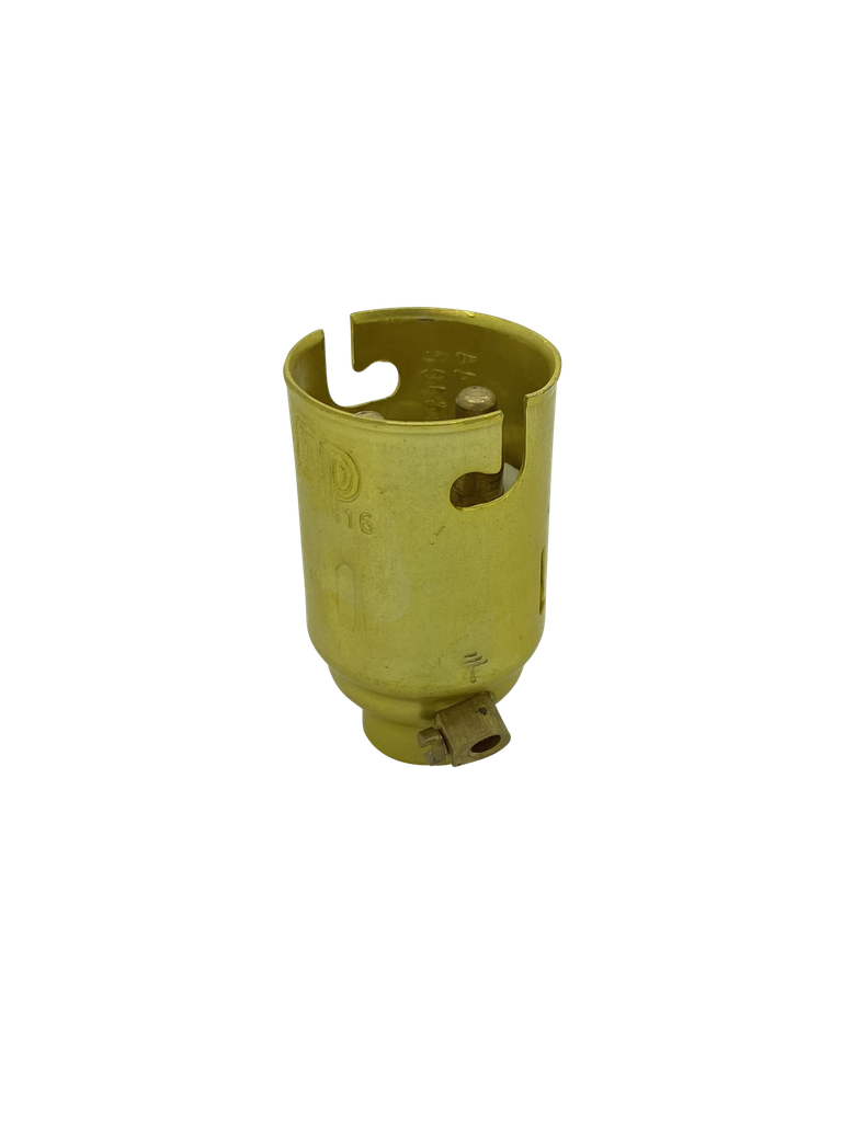 Candle BC 10mm Lampholder [Earthed]