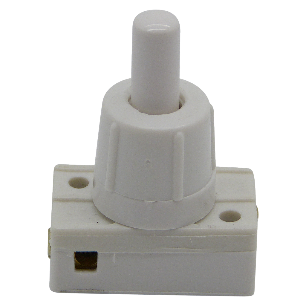 Mini Press Switch Long Neck White 2A