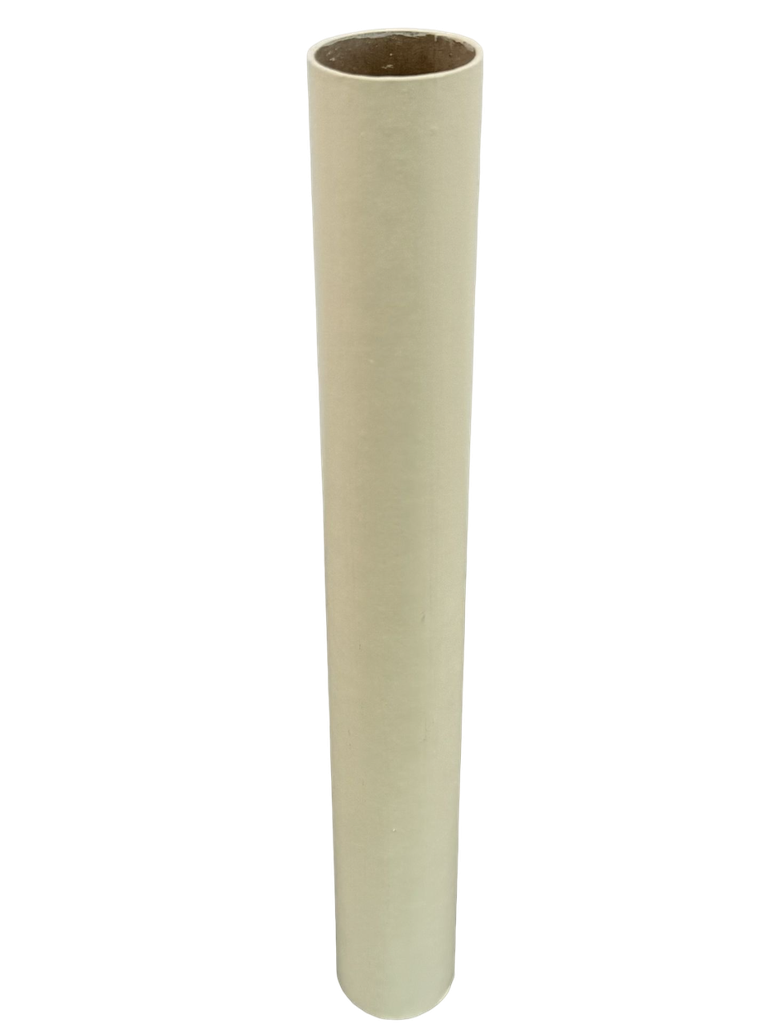 42mm Internal Diameter Cream Card Candle Tube - Height 356mm