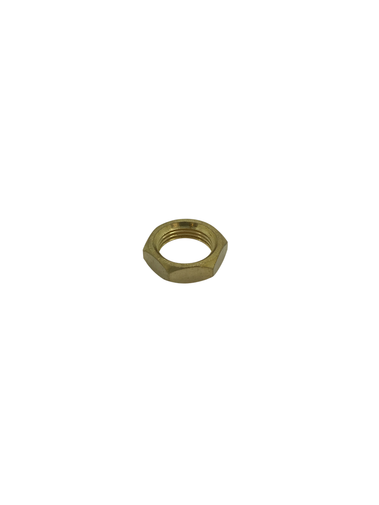 Locknut ½", Thickness 5mm Brass