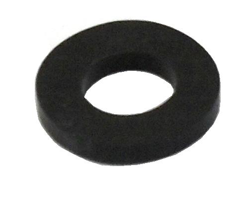 Rubber Washer Black, Diameter 20mm with 10mm hole