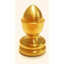 [05275] Finial Ornamental Taper Brass