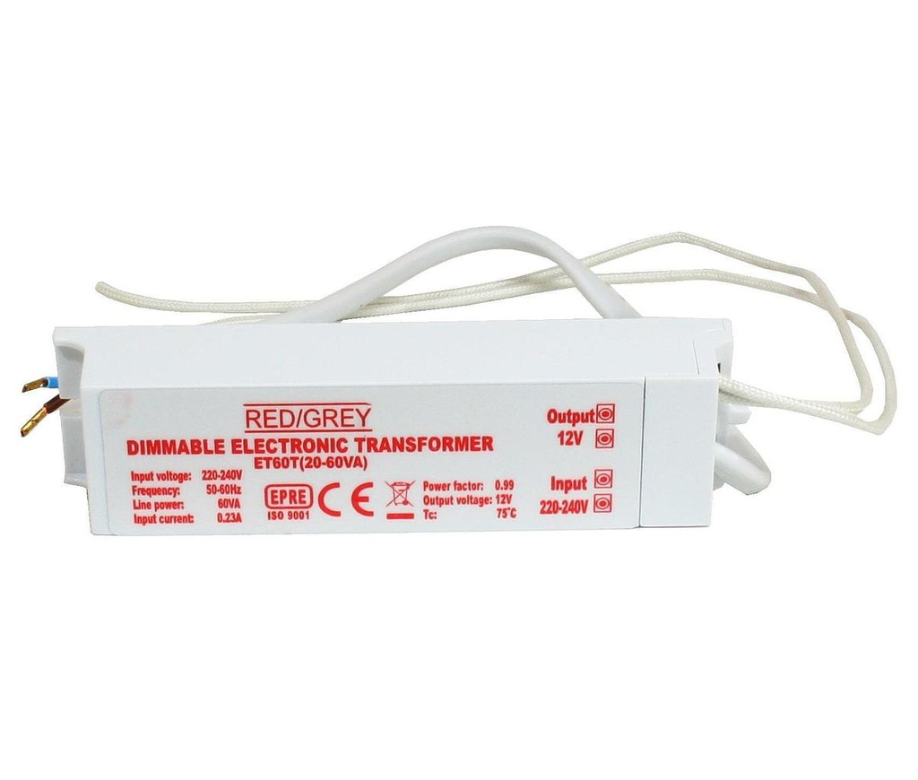 [15222] 12V Transformer 60VA