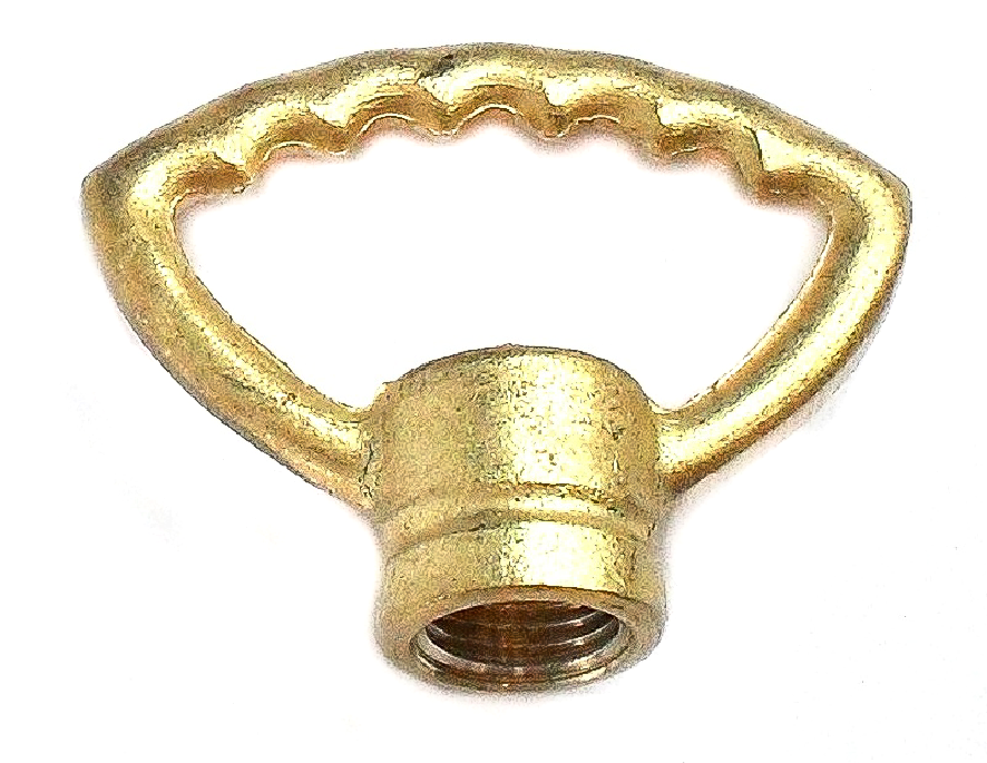 Notched Cast Brass Loop